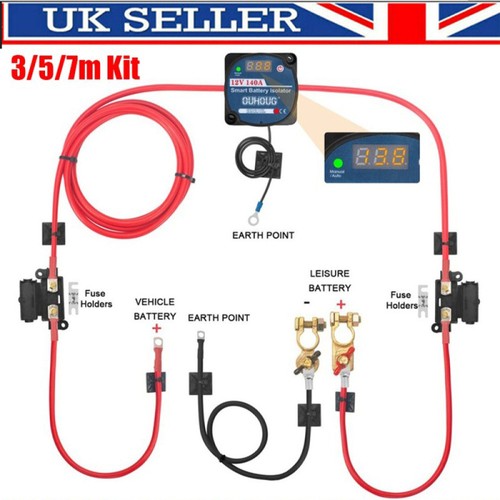 Split charge relay kit starter - split,