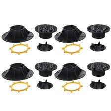  Outdoor Floor Supporter Adjustable Leveling Pedestal Deck Bracket