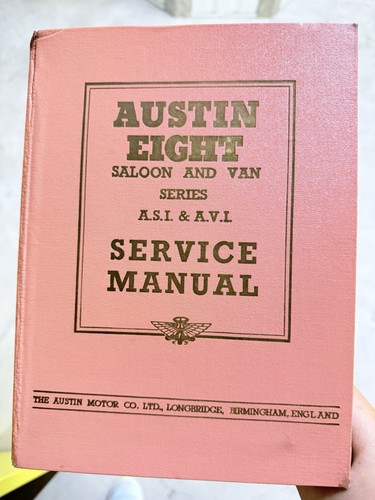 Austin eight saloon - austin, van
