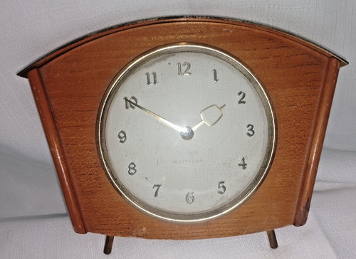 Vintage 1960s westclox mantle - vintage,