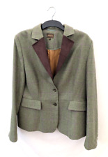 Musto Jacket Womens UK 16 Wool Tweed Field Coat Shooting Hunting Blazer Country