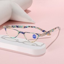 Vintage Half Eye Moon Reading Glasses +1.0 1.5 2.0 2.5 3.0 3.5