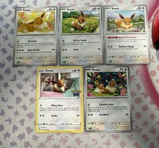 Eevee (x5) Pokemon Cards