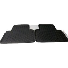 Honda Civic 4 & 5 Dr Rear Rubber Floor Mats inc Type R 2017- Genuine New OE