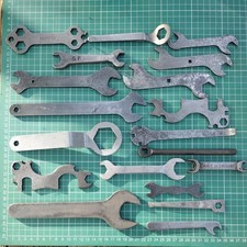 Mixed Flat & Specialist Spanners – Bike, Vintage, Odd Sizes – Job Lot Wrenches