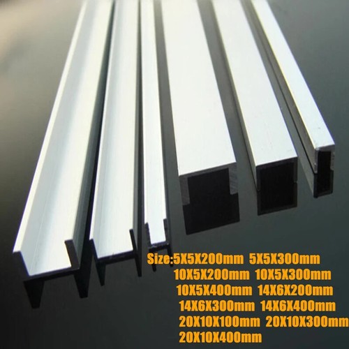 Extruded aluminium channel c - u,