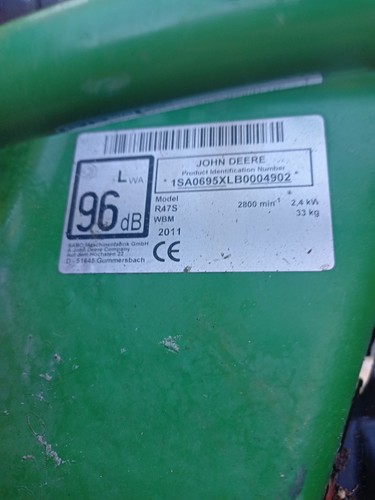 John deere r47s - r47s, lawnmower