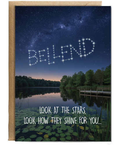 Look the stars - look, bellend