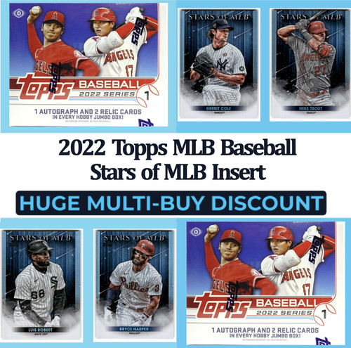 2022 topps mlb baseball stars - mlb,