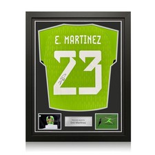 Emi Martinez Back Signed