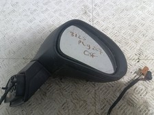 2008 PEUGEOT 207 ELECTRIC DOOR MIRROR FRONT RIGHT OS KTH THORIUM GREY 96806501XT