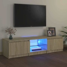 TV Cabinet with LED Lights TV Stand TV Unit Hall Entertainment Cenrtre KOVOL