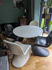 Vernor Panton 'S' Chairs and