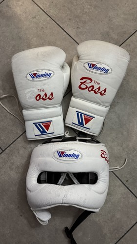 Winning boxing gloves 16oz - gloves,