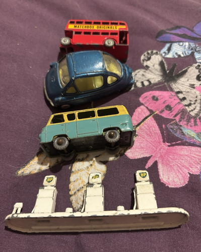 Matchbox bus bubble car - matchbox, car,vw
