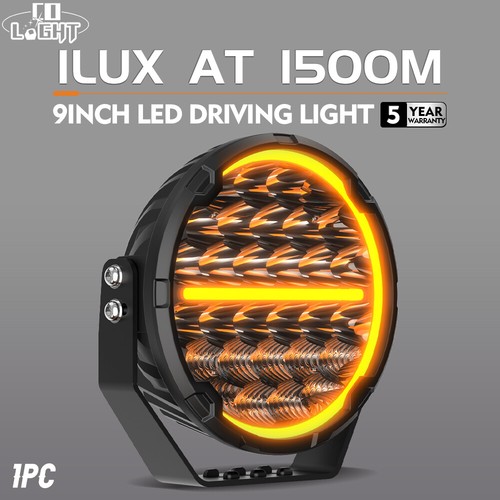 Spotlights round led - 9",
