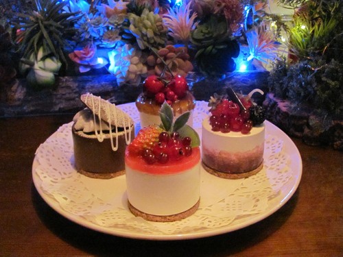 Fake french cakes artificial - cakes,