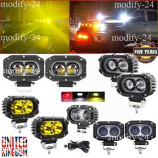 Car LED Work Light Bar Flood Spot Light Driving Offroad Truck SUV 4x4 ATV 12-24V