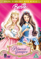 Barbie: The Princess and the Pauper DVD (2011) William Lau cert U Amazing Value