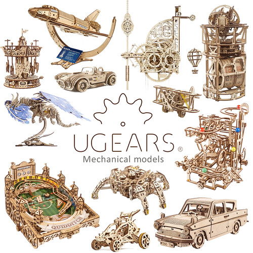 Ugears mechanical wooden model - ugears,