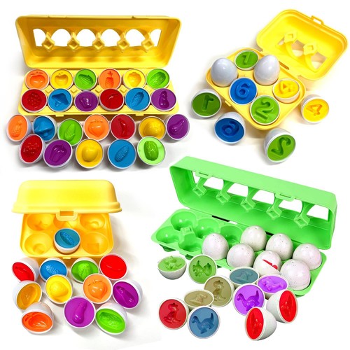 Baby matching eggs colour - matching,