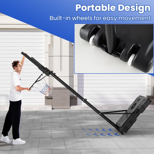 Adjustable basketball hoop - basketball,