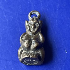 Vintage Fob Attachment  lucky Pixie  Pipe Tamper C1920/30s - Closed Legs