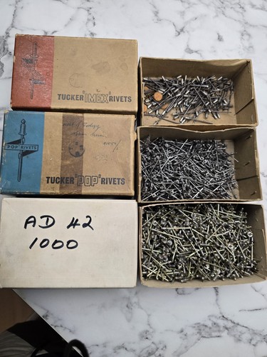 Tucker imex rivets sold - tucker, as
