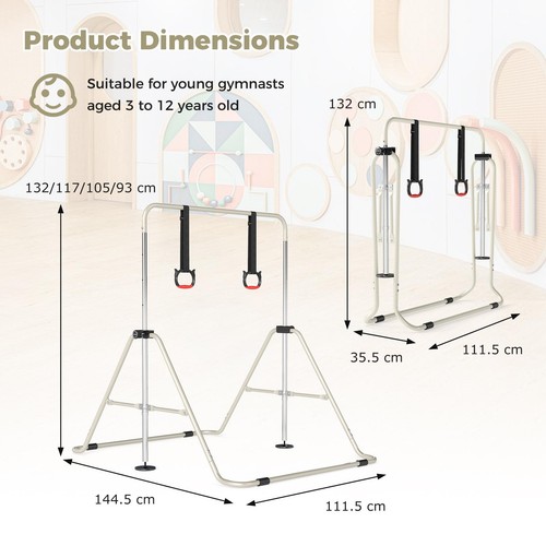Bar expandable gymnastic - gymnastic,