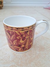 Wedgwood  Burgundy Brocade Mug
