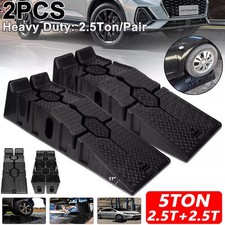 Heavy Duty 5 Ton Low Rise Car & Van Ramps Plastic Strong & Heavy Duty Pair New