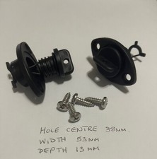 2x Universal Black Transom