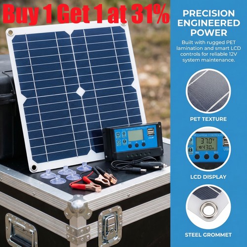 600w solar panel kit 12v - panel,
