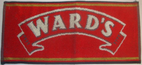 Wards bar towel beer cloth - bar,