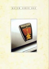 1990 Rover 800 France Brochure Catalog