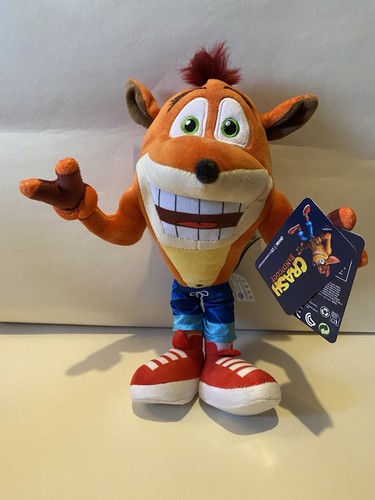 Crash bandicoot inch plush - crash,