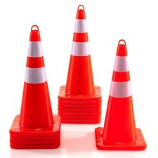 12 Pack Traffic Safety Cones