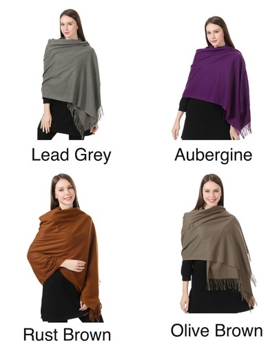 Cashmere feel winter shawl - feel,
