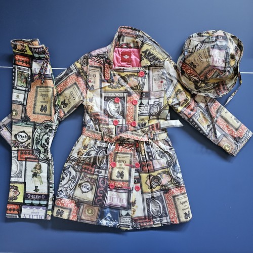 Oilily girl trench coat