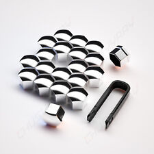20PCS 17MM CHROME ALLOY CAR