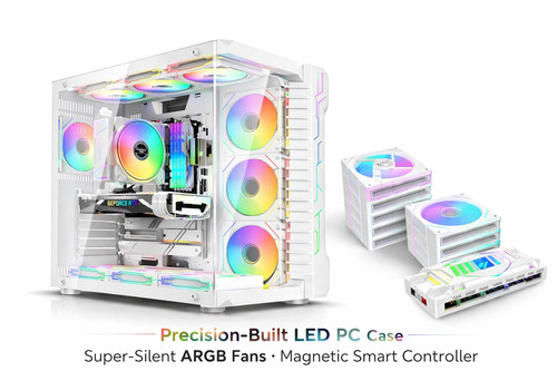 Gaming case rgb atx - gaming,