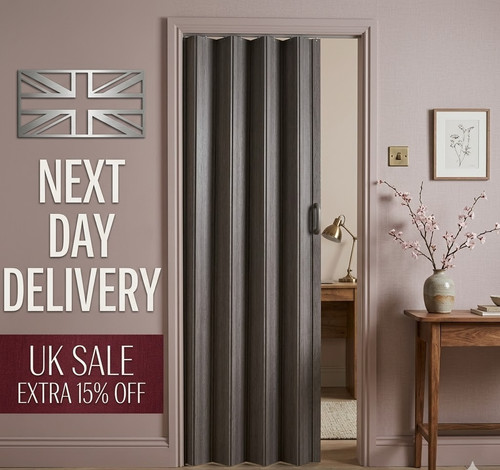 Grey oak effect folding - oak, bi