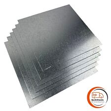 Galvanised Steel Sheet 1mm,1.2mm,1.5mm,2mm,3mm Thick Guillotine Cut to Size