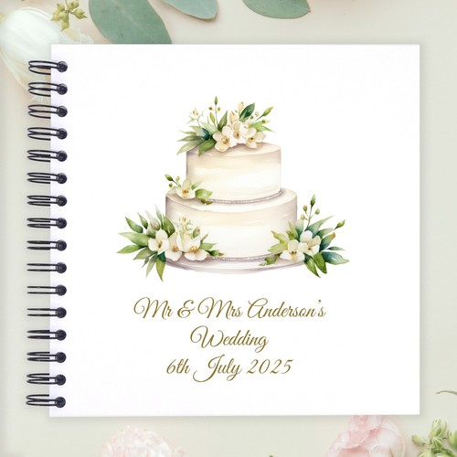 Personalised wedding cake - personalised,