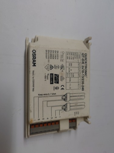 Osram quicktronic e - quicktronic, qt-d/e