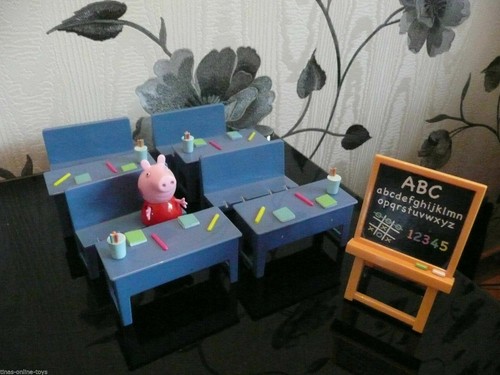 Peppa pig school classroom - pig,