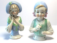 Antique Porcelain China Pin