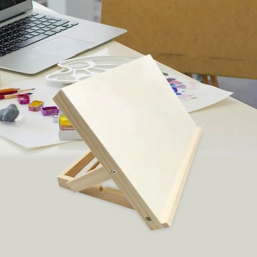 Foldable wood drawing easel - foldable,