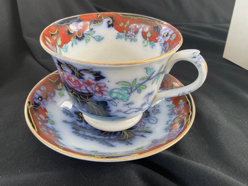 Antique breakfast cup saucer - breakfast,