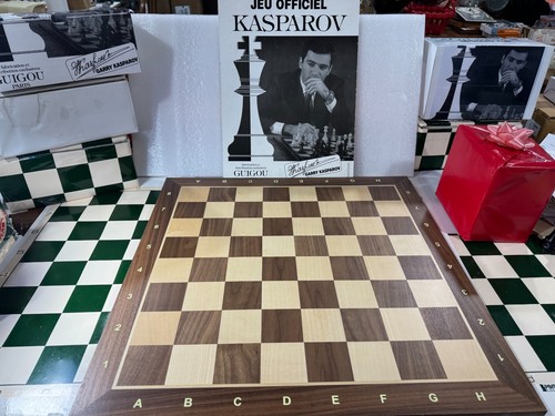 Mahogany wood chess - wood, 21"